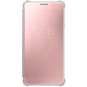 A710F Galaxy A7 (2016) Clear View Cover Pembe EF-ZA710CZEGWW