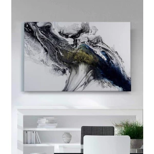Yağlı Boya Görünümlü Soyut Kanvas Tablo