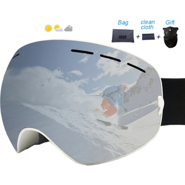 Schulzz Ioqx Unisex UV400 Anti Sis Gri Kayak Snowboard Fiyatı