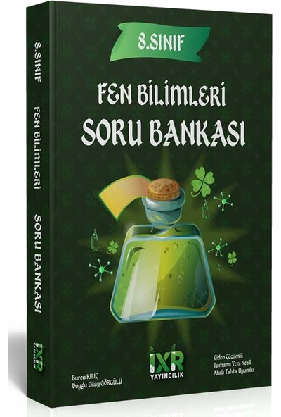 İxir Yayınları Ixir 8. Sınıf Lgs Fen Bilimleri Soru Bankası