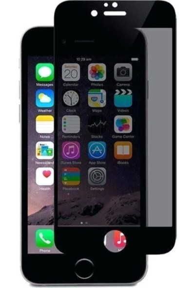 Emybox Apple Iphone 7 8 Se 2020 Uyumlu Tam Kaplayan Privacy Gizlilik Görünmez Hayalet Ekran Koruyucu Şeffaf