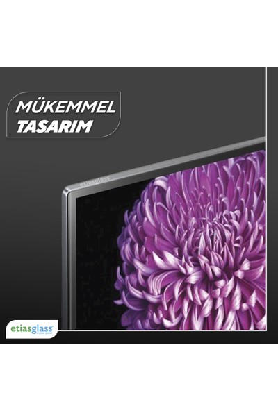 Etiasglass Samsung 75AU9000 Tv Ekran Koruyucu / 3mm Ekran Koruma Paneli