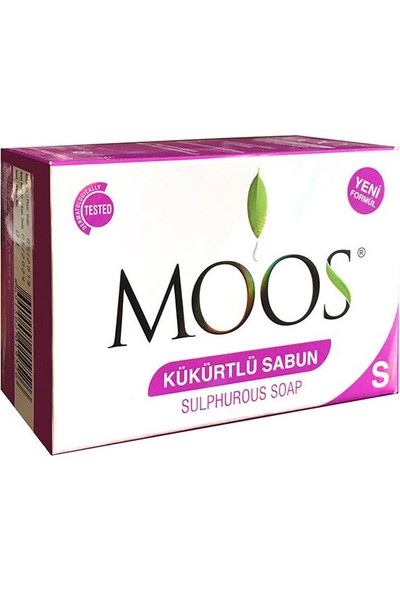 Moos Sabun Kükürtlü 100 gr