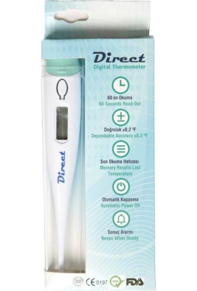 Direct Nexus Direct Dijital Termometre