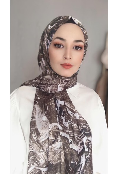 Etholle Vera Hijab Meva Serisi Kadın Ipeksi Şal Tesettür Shawl