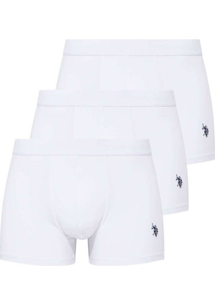 80173 Erkek Beyaz 3'lü Boxer fırsatları