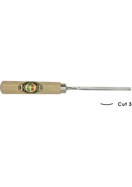 Düz Oluklu Ağız Oyma Iskarpelası Cut3 - 6mm fiyatları