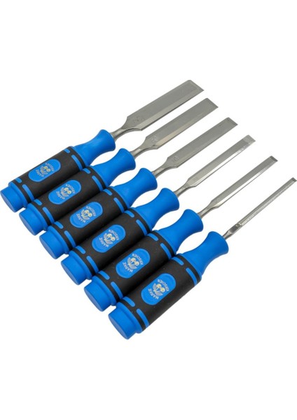 Plastik Saplı Iskarpela Seti 6 Parça