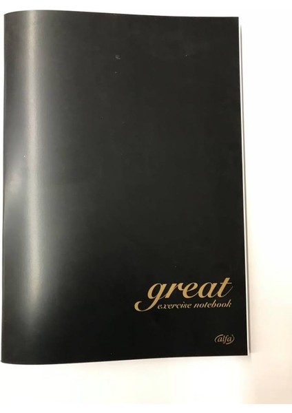 Great Kareli Defter Plastik Kapak 100 Yaprak
