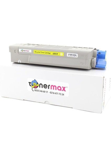 C612 46507517 / C612 / C612N / C612DN Sarı Muadil Toner