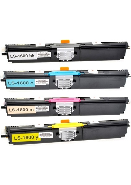 Konica Minolta 1690 Muadil Toner Set/ 1600 / 1650 / 1680