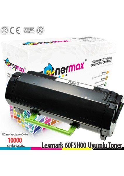605H / 60F5H00 / MX310 / MX410 / MX510 / MX511 / MX611 Muadil Toner