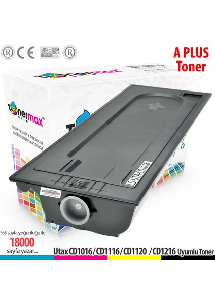 Utax CD1016 / CD1116 / CD1216 / CD1120 / 611610010 A Plus Muadil Toneri