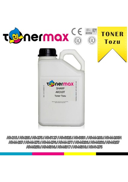 Sharp AR310T Toner Tozu/ AR5625 / AR5631 / ARM256 / ARM257 / ARM316 /ARM317 Toner Tozu 500 Gr.