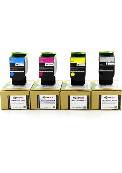 CX310 / CX410 / CX510 Muadil Toner Set