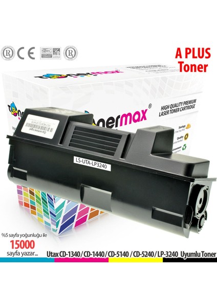 Utax CD1340 / CD1440 / CD5140 / CD5240 / LP3240 A Plus Muadil Toner