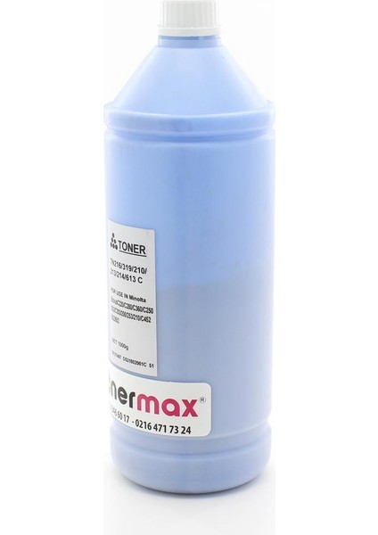 Minolta Renkli Toner Tozu Mavi 250GR./ TN216 / TN221 / TN319 / TN321 / TN324 indirimleri