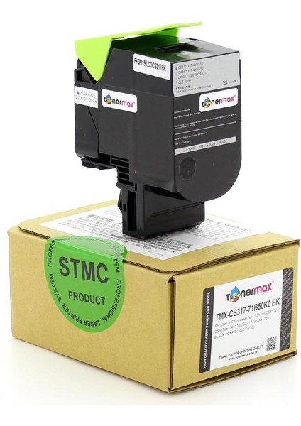 71B50K0 Siyah Muadil Toner /CS317 /CS417 /CS517 /CX317 /CX417 /CX517 fiyatları