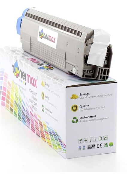 44643005 Sarı Muadil Toner / C801 / C821 indirimleri