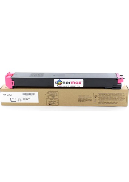 Sharp MX23GTMA Kırmızı Muadil Toner / MX2310 / MX2314 / MX2614 / MX3111 / MX3114