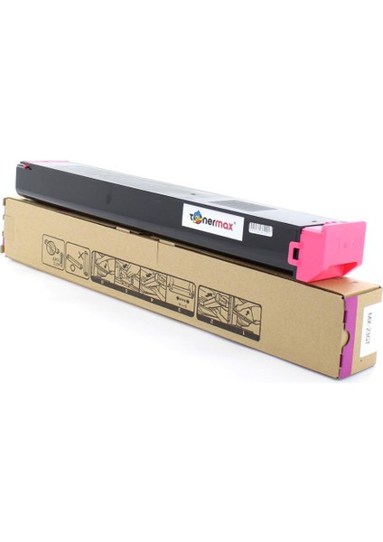 Sharp MX23GTMA Kırmızı Muadil Toner / MX2310 / MX2314 / MX2614 / MX3111 / MX3114