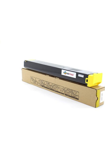 Sharp MX23GTYA Sarı Muadil Toner / MX2310 / MX2314 / MX2614 / MX3111 / MX3114