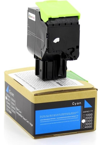 71B50C0 Mavi Muadil Toner /CS317 /CS417 /CS517 /CX317 /CX417 /CX517