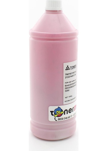 Minolta Renkli Toner Tozu Kırmızı 500GR./ TN216 / TN221 / TN319 / TN321 / TN324 fiyatları