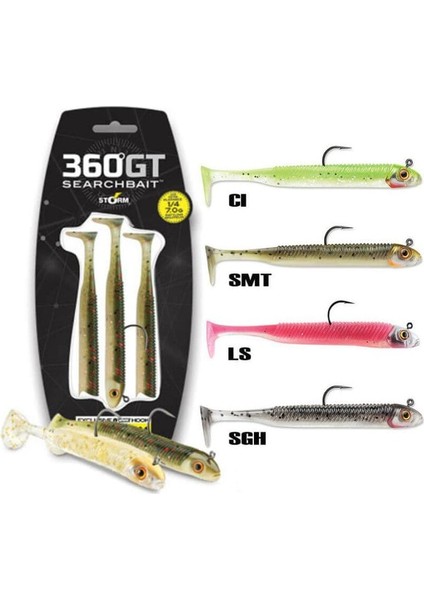 360GT Searchbait 11CM Silikon Yem