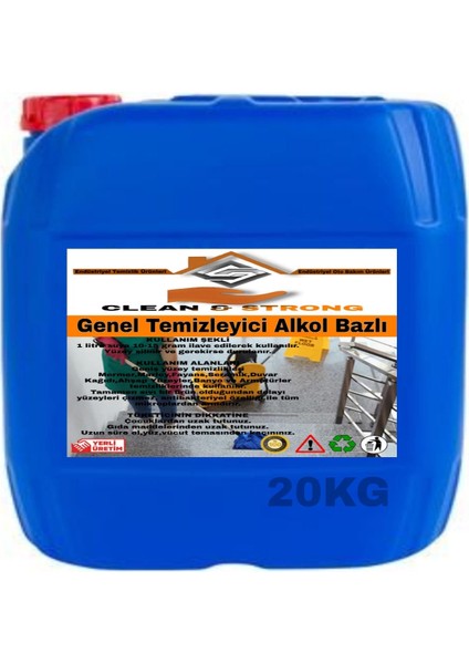 Genel Temizleyici Alkol Bazlı 20KG