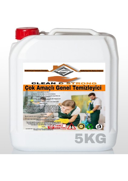 Çok Amaçlı Genel Temizleyici Aspirixx 5kg