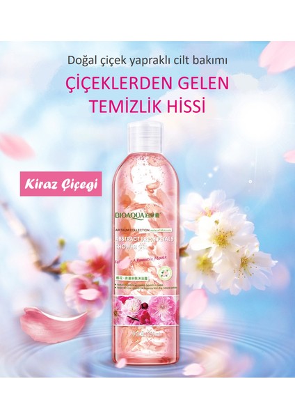 Kiraz Çiçeği Yapraklı Duş Jeli 250 ml