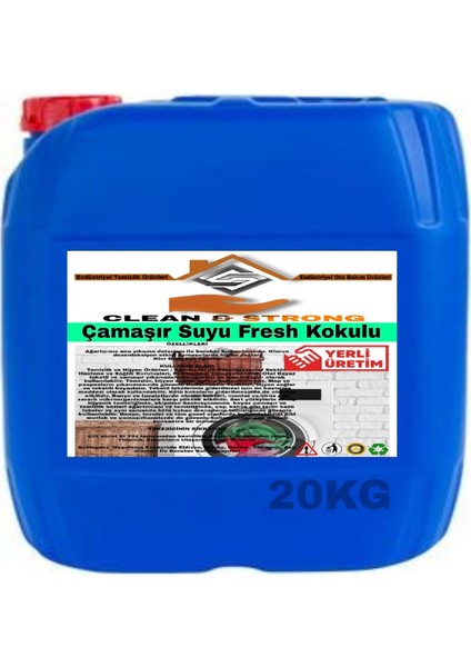 Çamaşır Suyu Fresh Kokulu 20KG