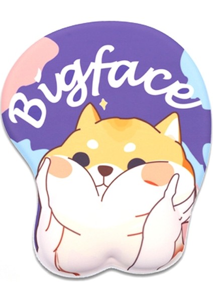 Silikon Bilek Mouse Pad Big Face (Yurt Dışından)