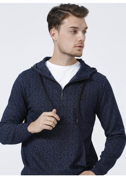 Lacivert Erkek Sweatshirt