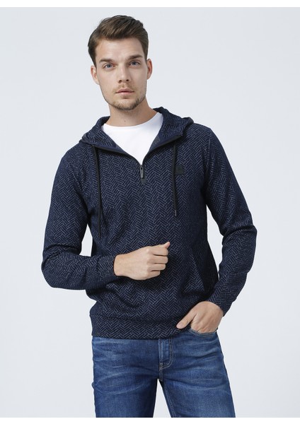 Lacivert Erkek Sweatshirt modelleri