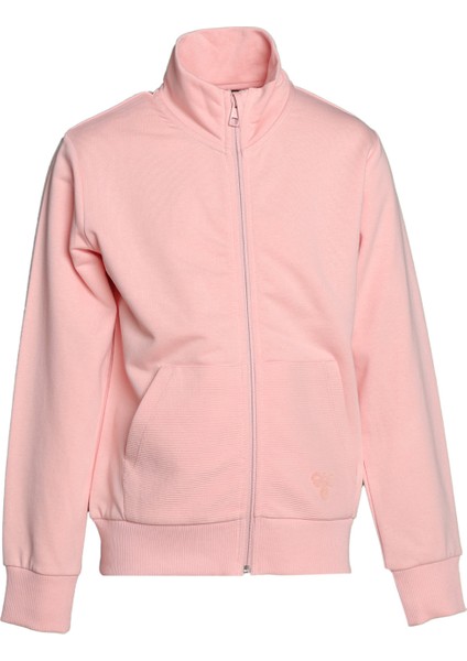 921308-3026 Hmlotazıp Jacket Pembe Dik Yaka Kız Çocuk Eşofman Üstü fiyatları