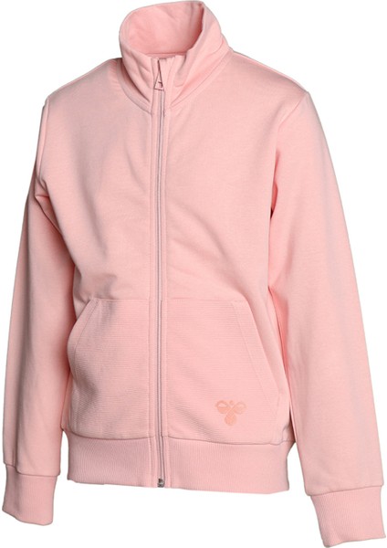 921308-3026 Hmlotazıp Jacket Pembe Dik Yaka Kız Çocuk Eşofman Üstü modelleri