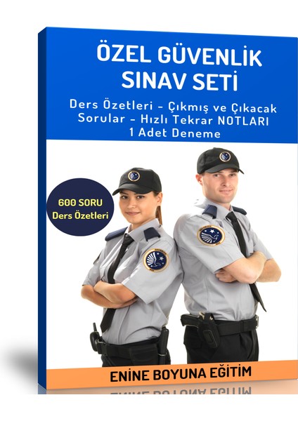Özel Güvenlik Eğitim Seti