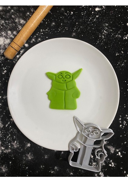 Baby Yoda Kurabiye Kalıbı