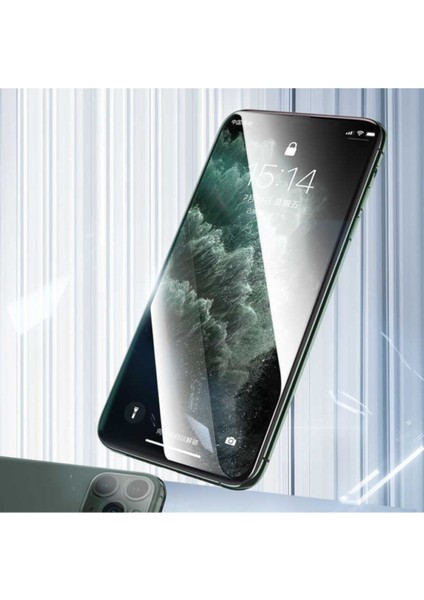 Roaks Apple Apple Iphone 12 Pro Max 5d Tam Kaplayan Kırılmaz Ekran Koruyucu Full Cam Şeffaf