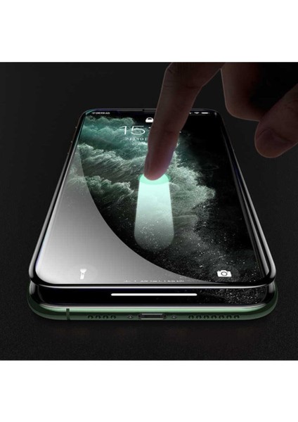 Roaks Apple Apple Iphone 12 Pro Max 5d Tam Kaplayan Kırılmaz Ekran Koruyucu Full Cam Şeffaf