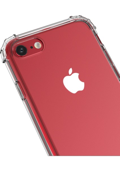Apple Iphone 7 8 SE2020 Uyumlu Şeffaf Köşe Korumalı Lüx Darbe Emici Silikon Telefon Kılıfı Şeffaf fiyatları