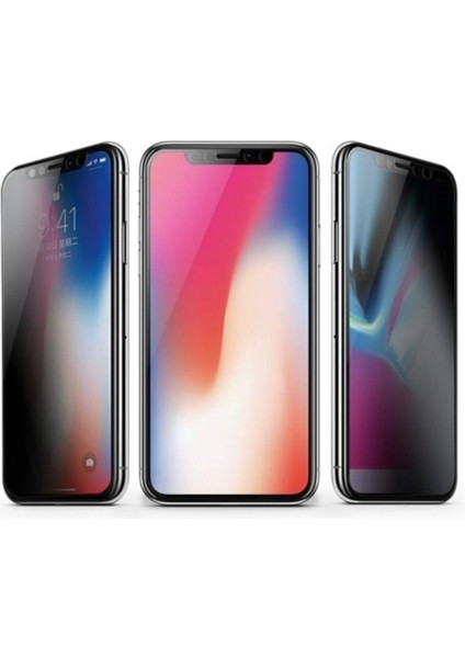 Apple Iphone 11 Pro Tam Kaplayan Gizlilik Filtreli Privacy Görünmez Hayalet Ekran Koruyucu Telefon Camı Şeffaf