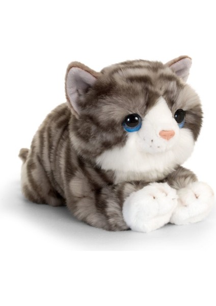 Şirin Toys Peluş Gri Kedi 25 cm