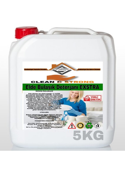 Elde Bulaşık Deterjanı Extra 5kg