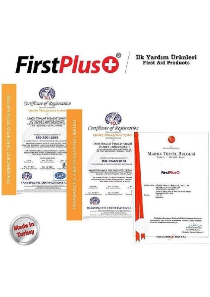 First Plus Işyeri Ilk Yardım Içerik Paketi Fp 10.103 5 Adet