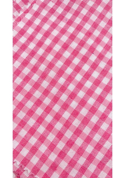 Pembe Kavanoz Kapağı Örtüsü 50'li