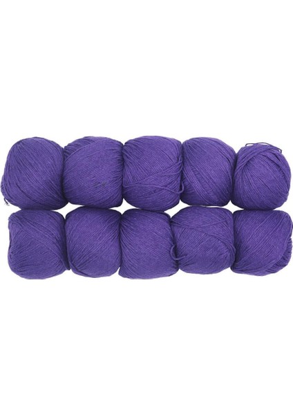 Spagettiyarn Mor Slim Cotton Ip - 10'lu Set fiyatları
