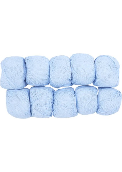 Spagettiyarn Bebe Mavi Slim Cotton Ip - 10'lu Set fiyatları